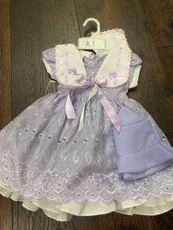 New girls purple dress size 12 months #8