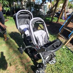 Sit N Stand Double Stroller