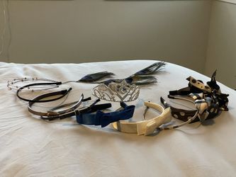 8 Headbands And 1 Tiara