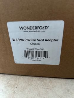 Wonderfold w4/w6 pro series car seat adapter
