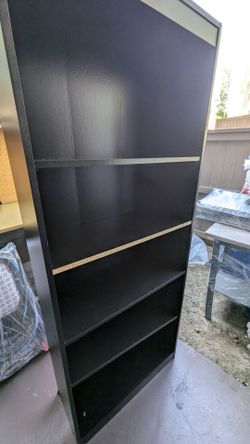 2 bookcases and work table for sale