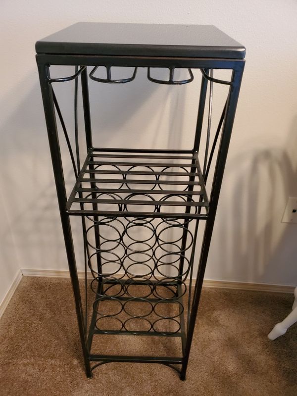 Wrought Iron Wine Rack from Pier 1 for Sale in Maple Valley, WA OfferUp