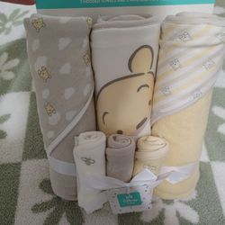 Winnie The Pooh 6-Set Baby Bath Set - New