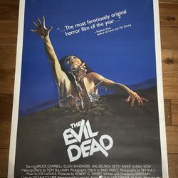 The Evil Dead 27x41”