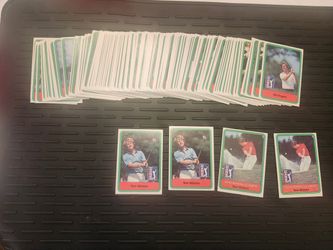 Large lot of Donruss 1981 and 1982 Golf Cards