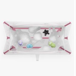 Stokke Flexi bath Foldable Baby Bath With newborn Set 