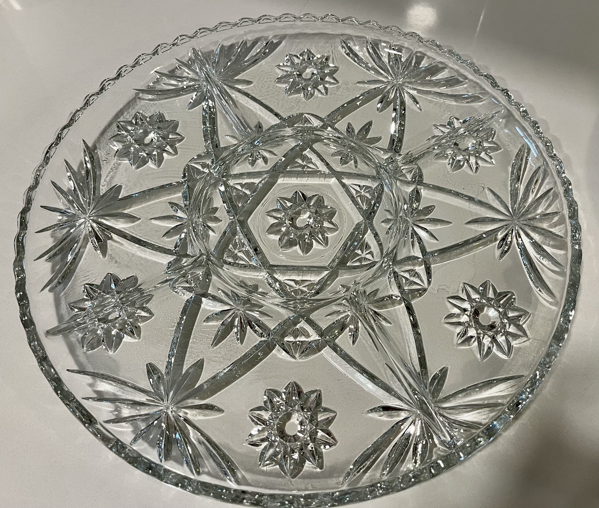 Vintage Anchor Hocking 13.5” Large Trays (set of 4)