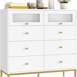 White dresser