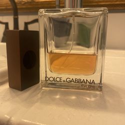 Dolce & Gabbana The One for Men 3.3oz – Partial Bottle