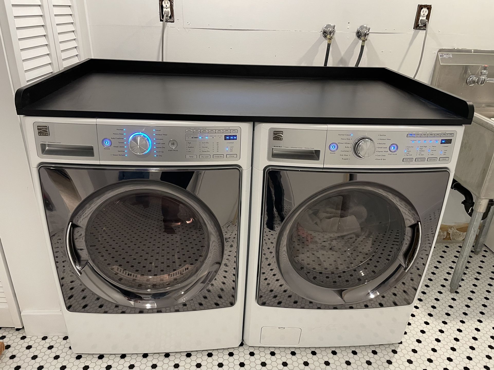 Kenmore Elite Washer & Gas Dryer Set
