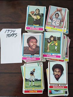 Vintage 1974 Topps Football Cards
