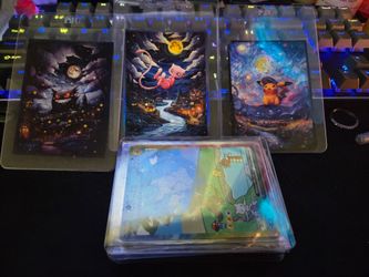 Bubble pokemon plus 3 card sleeves