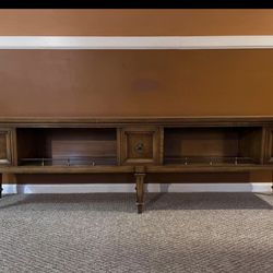 Antique MCM Console Table/TV Stand