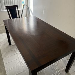 Table With Only 1 Chair 