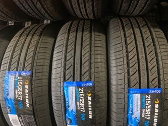 16” 4 new tires 215/55R17