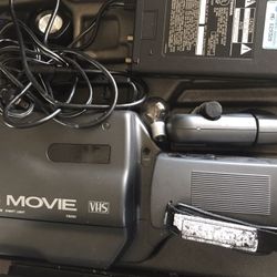 Vintage Camera to tape record vhs tapes