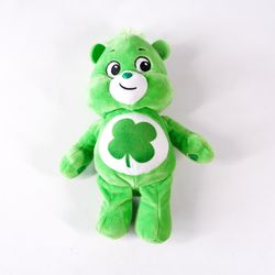 Care Bears Good Luck Bear Plush 9" Doll Toy Stuffed Animal Teddy Clover Plushie