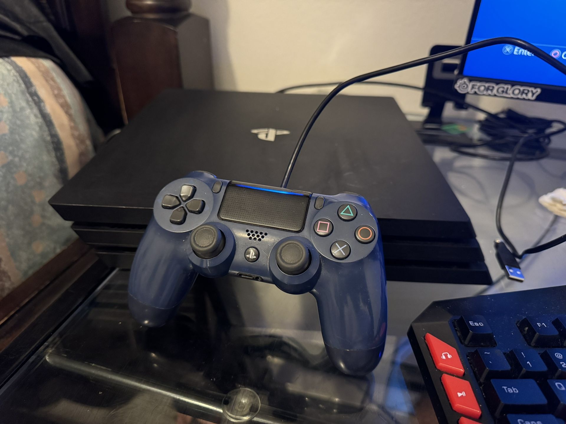 PS4 Pro With Controller
