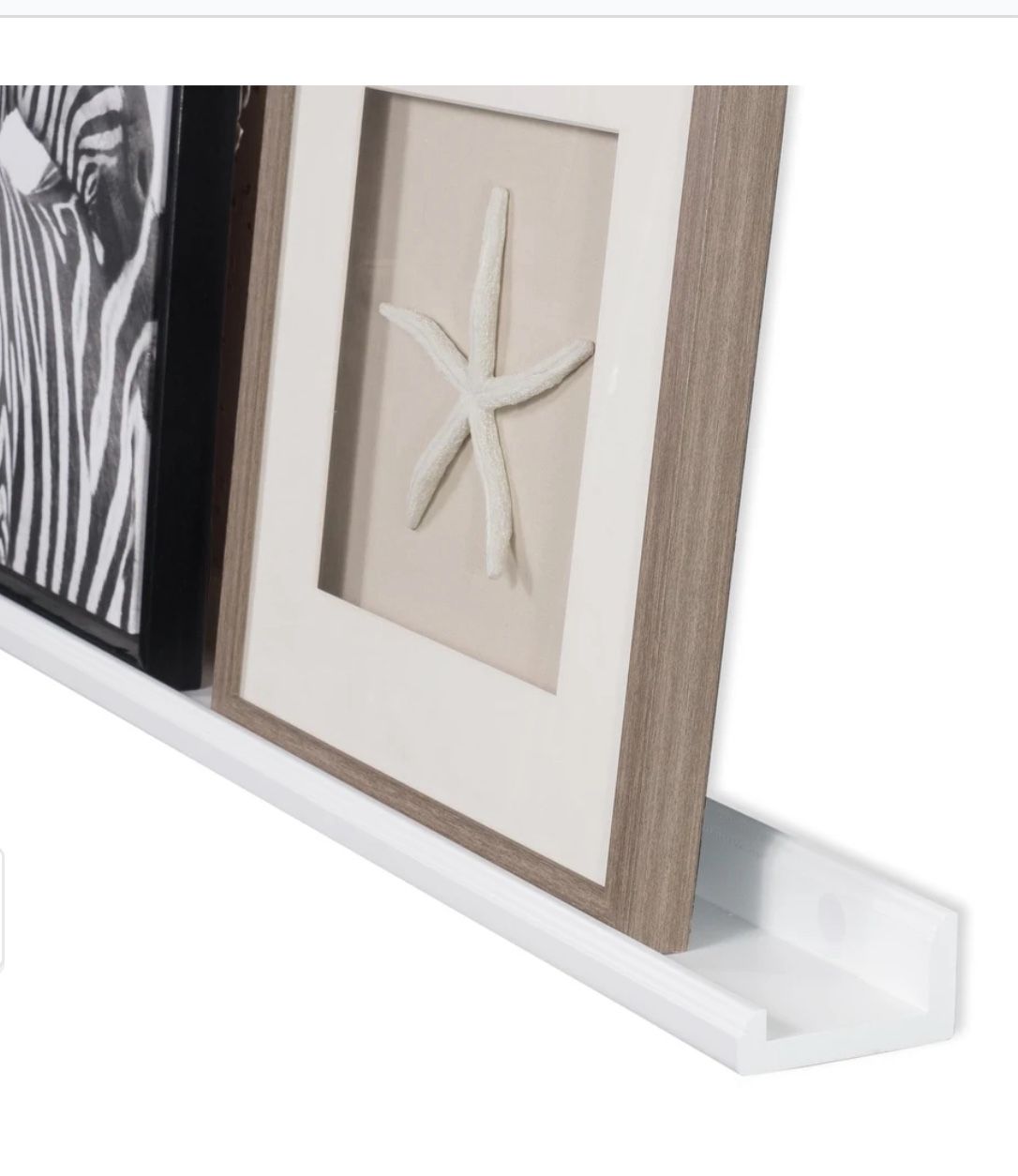 Set 2| White Floating Shelves 42”