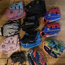 Little Kids Baseball Gloves  $10 EACH