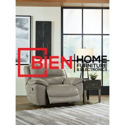 Next-Gen Gaucho Putty Oversized Recliner

