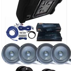 NEW BASS PACKAGE KICKER L7t 12” WITH MIDRANGE SPEAKERS AND TWEETERS 