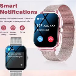Smartwatch, phone answering/calling, multi-sport mode, message reminder view, suitable for women