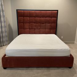 Upholstered King Size Bed Fame 
