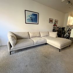 Cream Sofa 