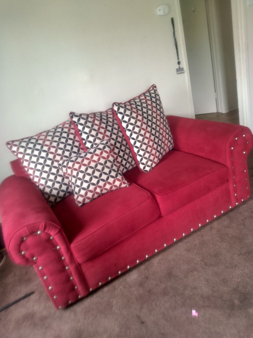Red Couches, Great Condition 