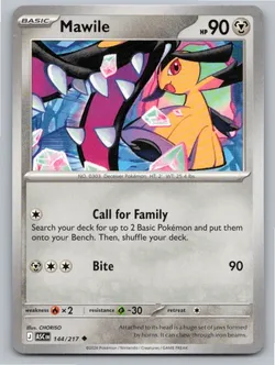 Mawile 144/217 Ascended Heroes Pokemon Card