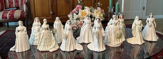 Coalport-Queen Victoria to Princess Catherine bride collection