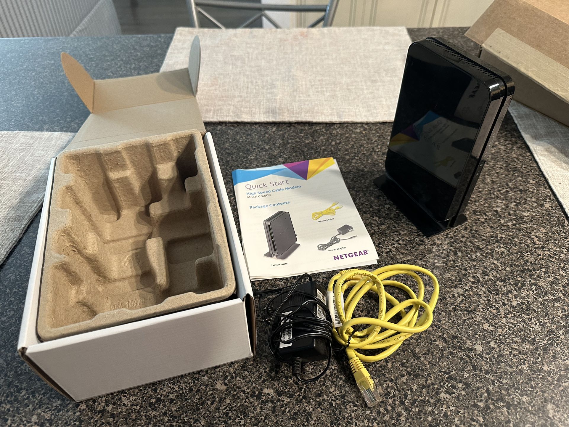 Netgear High-Speed Cable Modem Model Cm 500