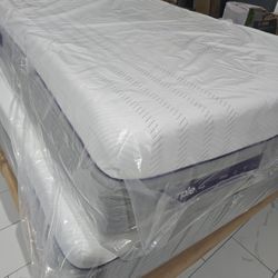 Queen Sizes Mattress And Box Spring Purple 4 