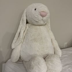 Giant Bashful Cream Rabbit Jellycat Plush