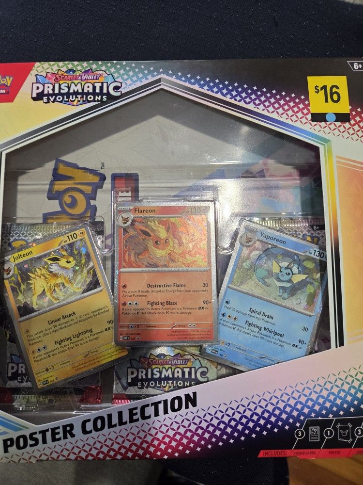 Pokemon Prismatic Evolution Poster Collection