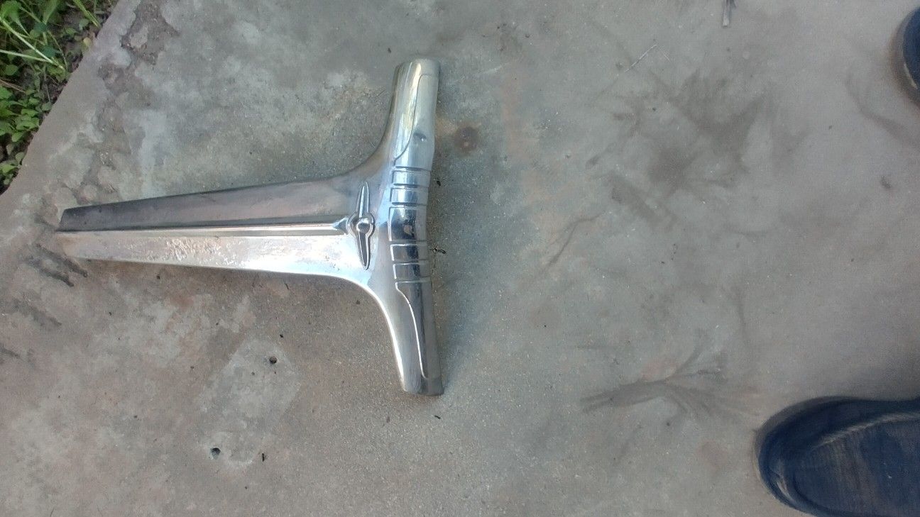 1948 Chevy Car "T" Grill Bar. With Bullet Bolt