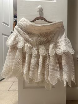 Zimmermann White Skirt Sz M