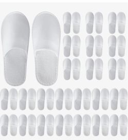 28 Pairs Disposable Slippers For Guests