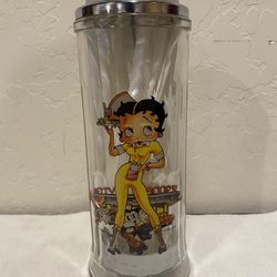 Betty Boop Straw Holder