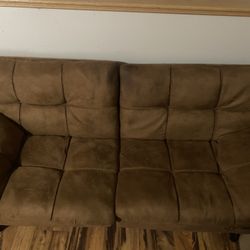 Brown Futon 