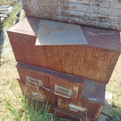 Antique Metal Boxes 5$ Each