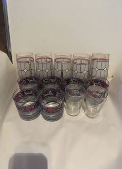 Set of 15 Coca Cola glasses