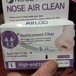 Nose mask replacement filter-24SET