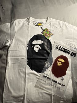 A Bathing Ape BAPE Big Ape Head T-Shirt White