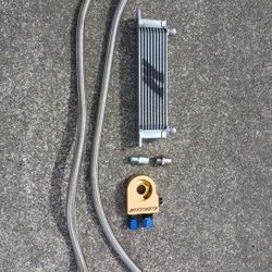 Mishimoto Universal Thermostatic 10 Row Oil Cooler Kit

