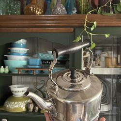 BonJour Stainless/Copper 2qt Tea Pot/kettle 
