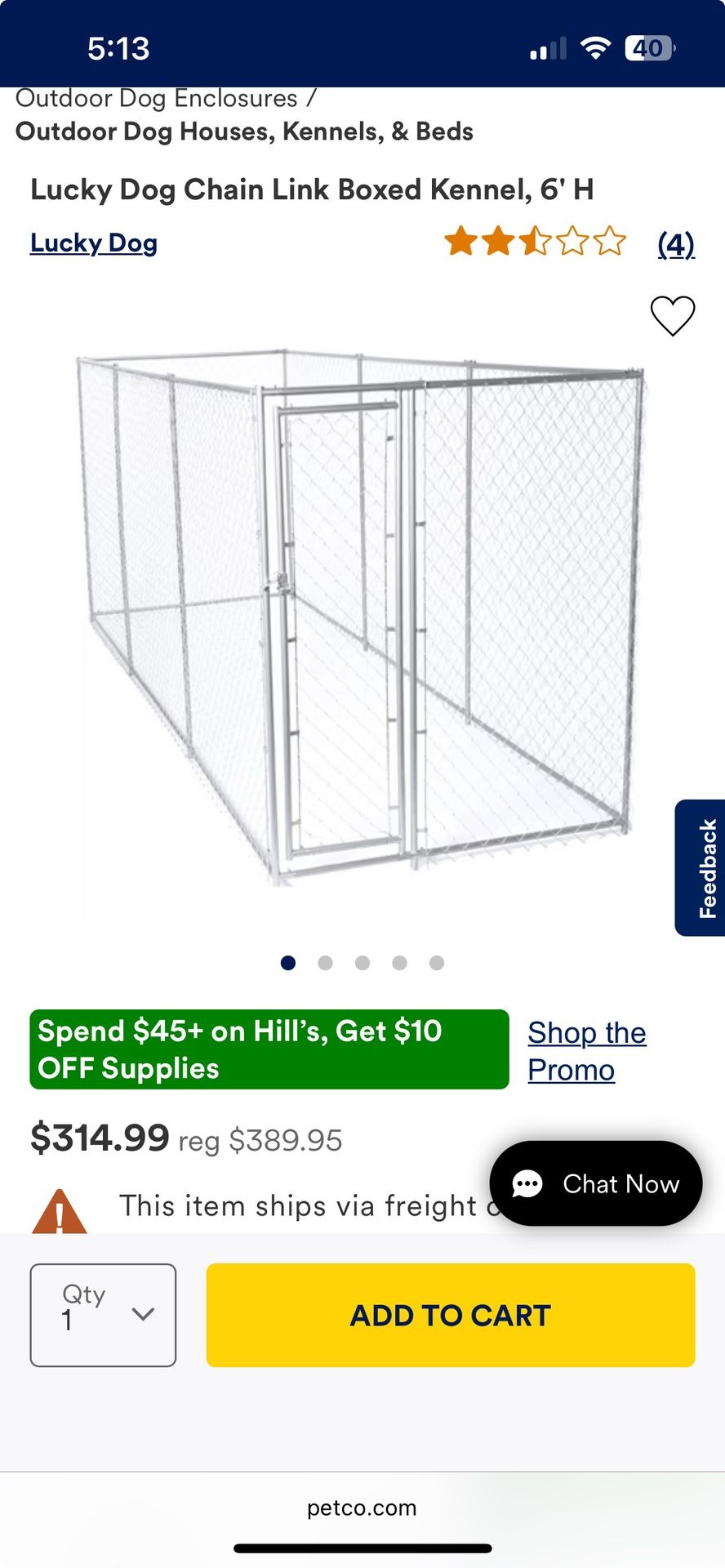 Dog Kennel for Sale
