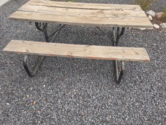 Wooden Picnic Table
