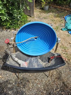 Gold Genie Spiral Concentrator – 18" Wheel